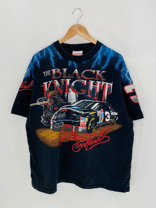 90's The Black Knight Made in USA Size XXL Vintage Racing T-Shirts / 6097