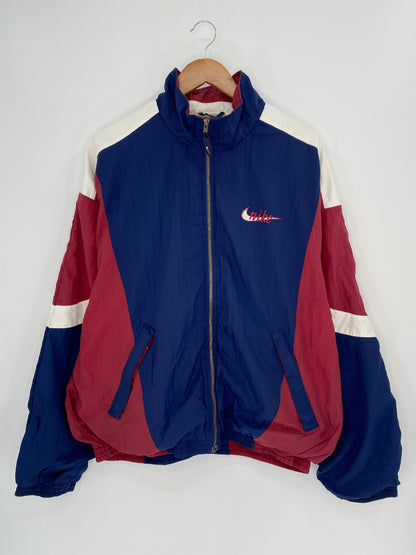 90’s NIKE Silver Tag Size L Vintage Nylon Jacket  / 8818