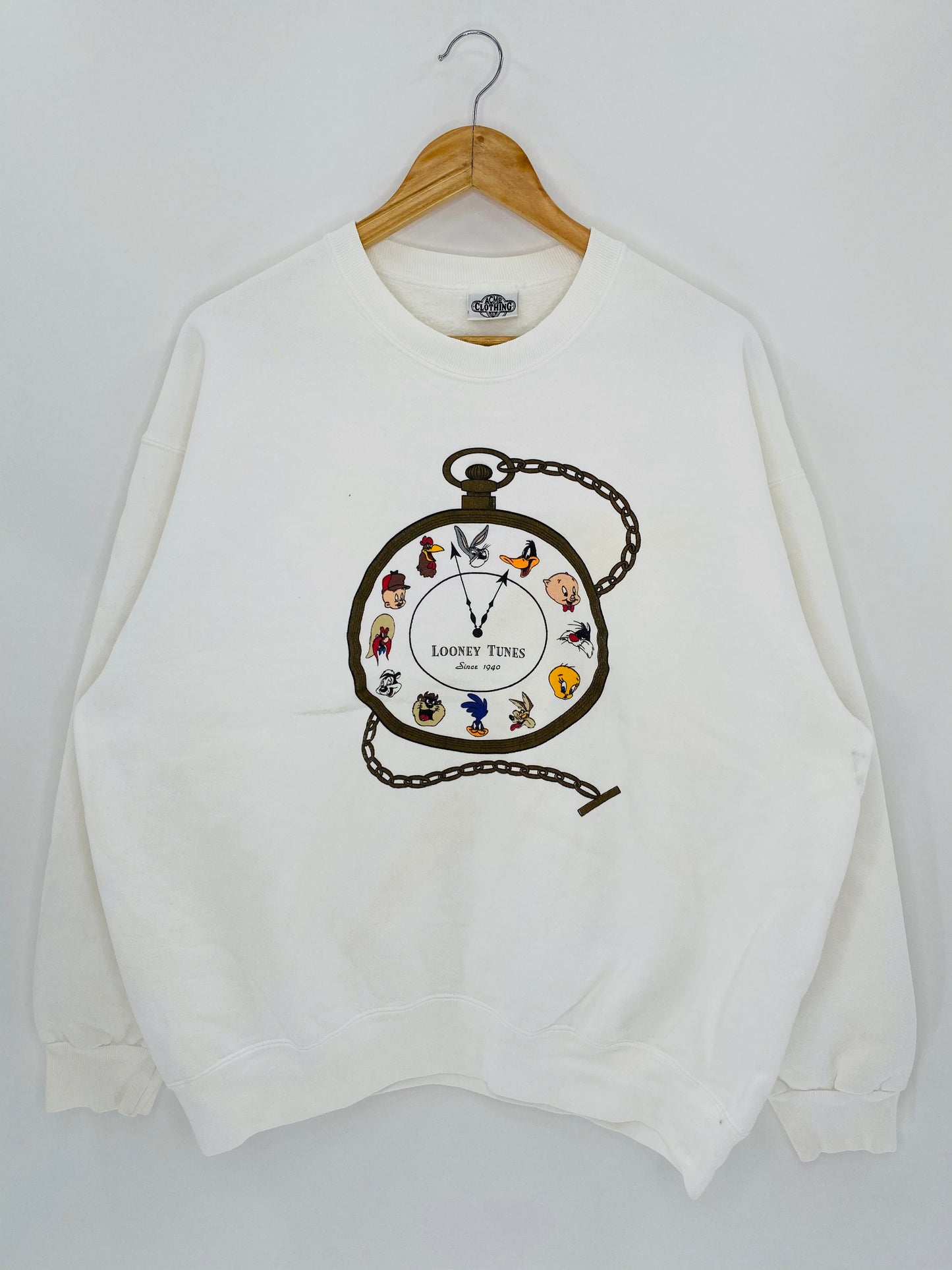 90’s Looney Tunes Made in USA Size XL Vintage Sweat-Shirt / 5608