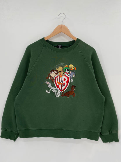 1997 LOONEY TUNES Size L Vintage Sweat-Shirt / A3797