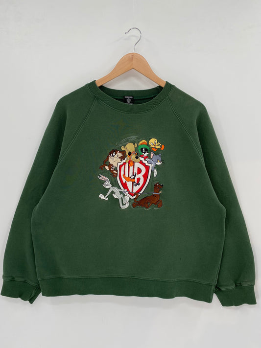 1997 LOONEY TUNES Size L Vintage Sweat-Shirt / A3797
