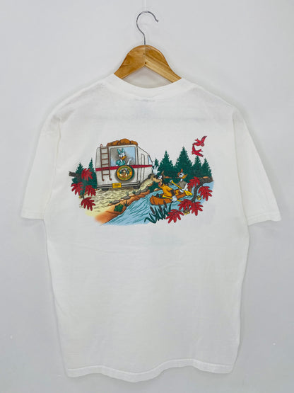 00' DISNEY'S FORT WILDNESS Size L Vintage T-shirt  / 6063