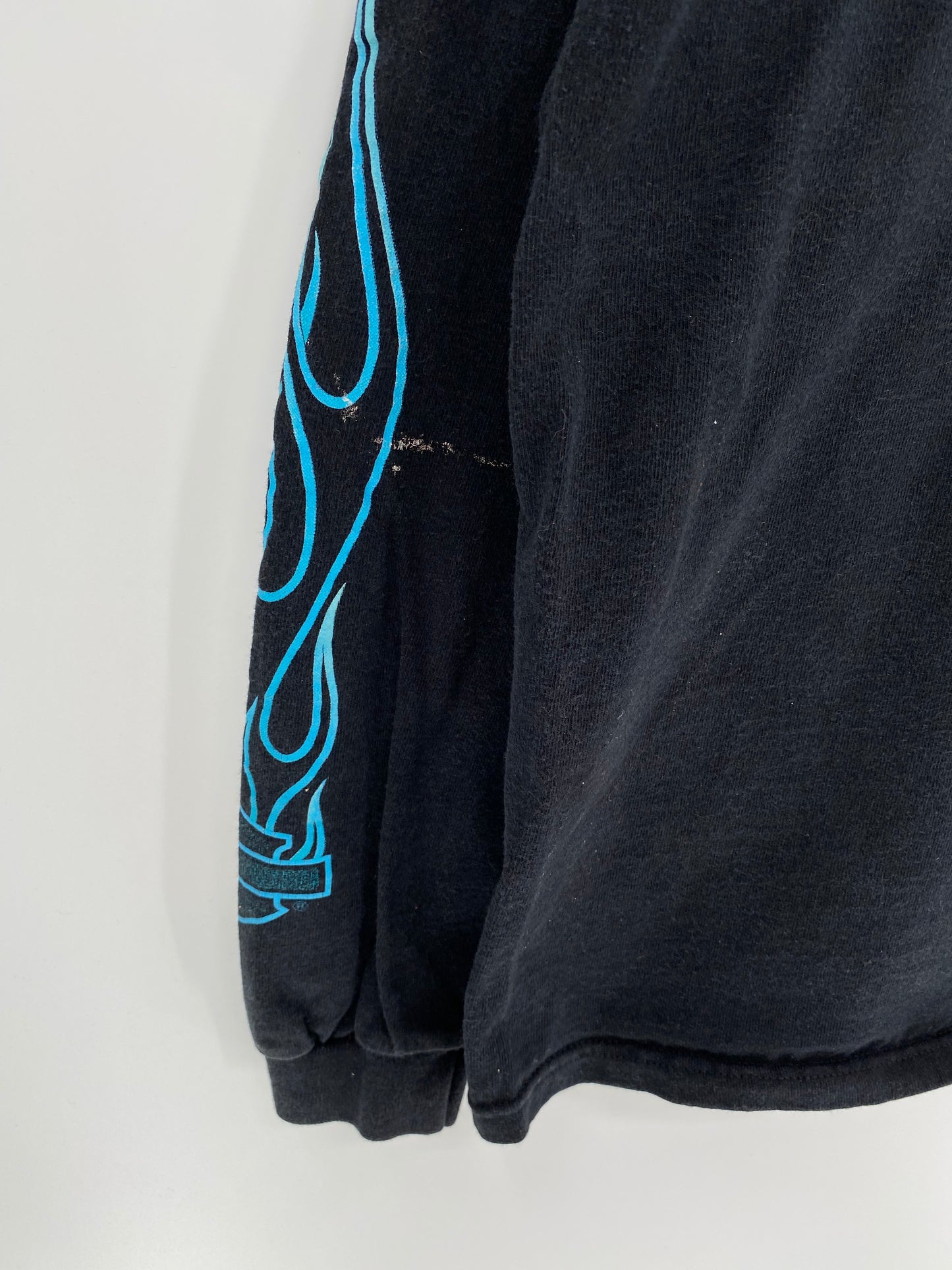 1998 Harley Davidson Vintage Made in USA Size XL Long Sleeve T-Shirt / K549