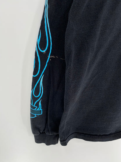 1998 Harley Davidson Vintage Made in USA Size XL Long Sleeve T-Shirt / K549