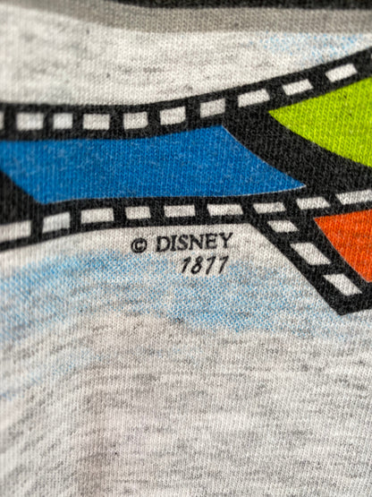 90’s DISNEY MICKEY Size No tag (Approx.XL) Vintage T-Shirt / E2952T