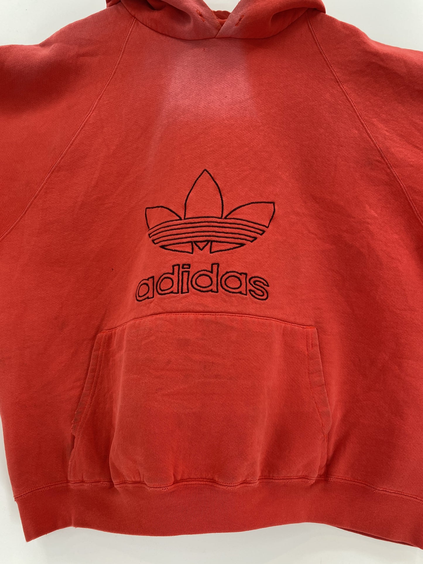 90's ADIDAS Made in USA Size XL Vintage Hoodie Sweat-shirt / A6762