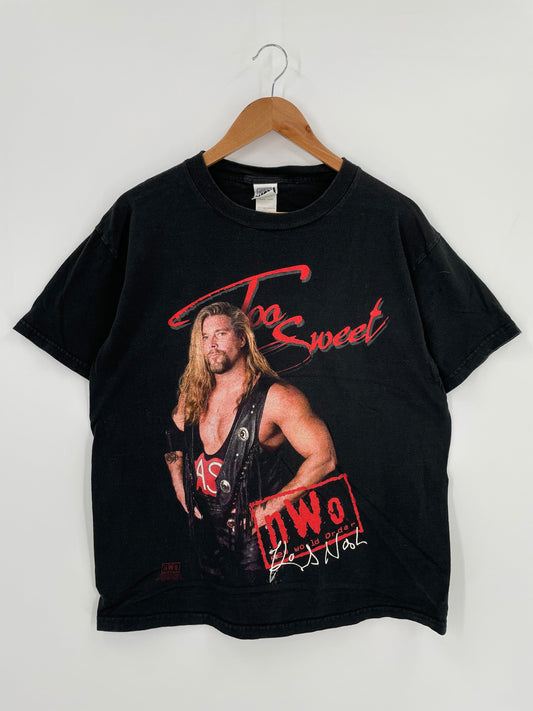 1998 WCW KEVIN NASH TOO SWEAT Size M Vintage T-shirt / A1458
