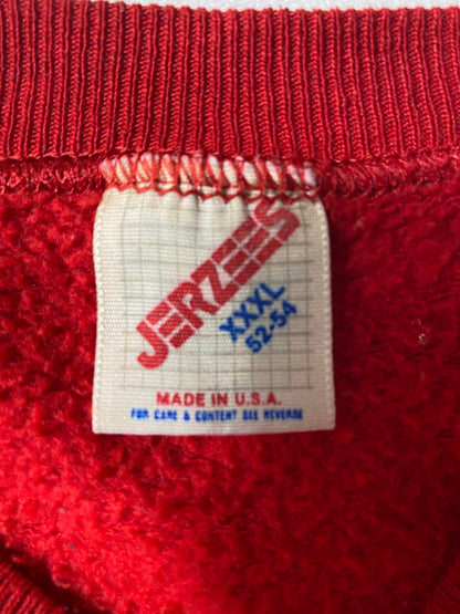 90’s CHICAGO BULLS Made in USA Size XXXL Vintage NBA Sweat-Shirt / K3436