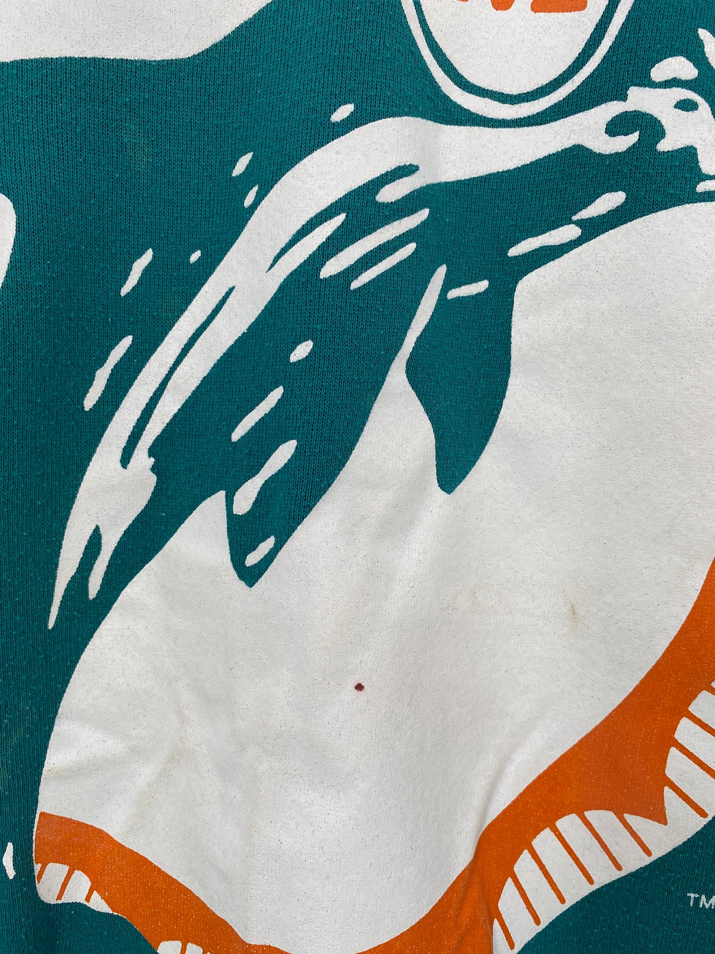 90’s MIAMI DOLPHINS MADE IN USA Size XL Vintage NFL Sweat-Shirts / 9868