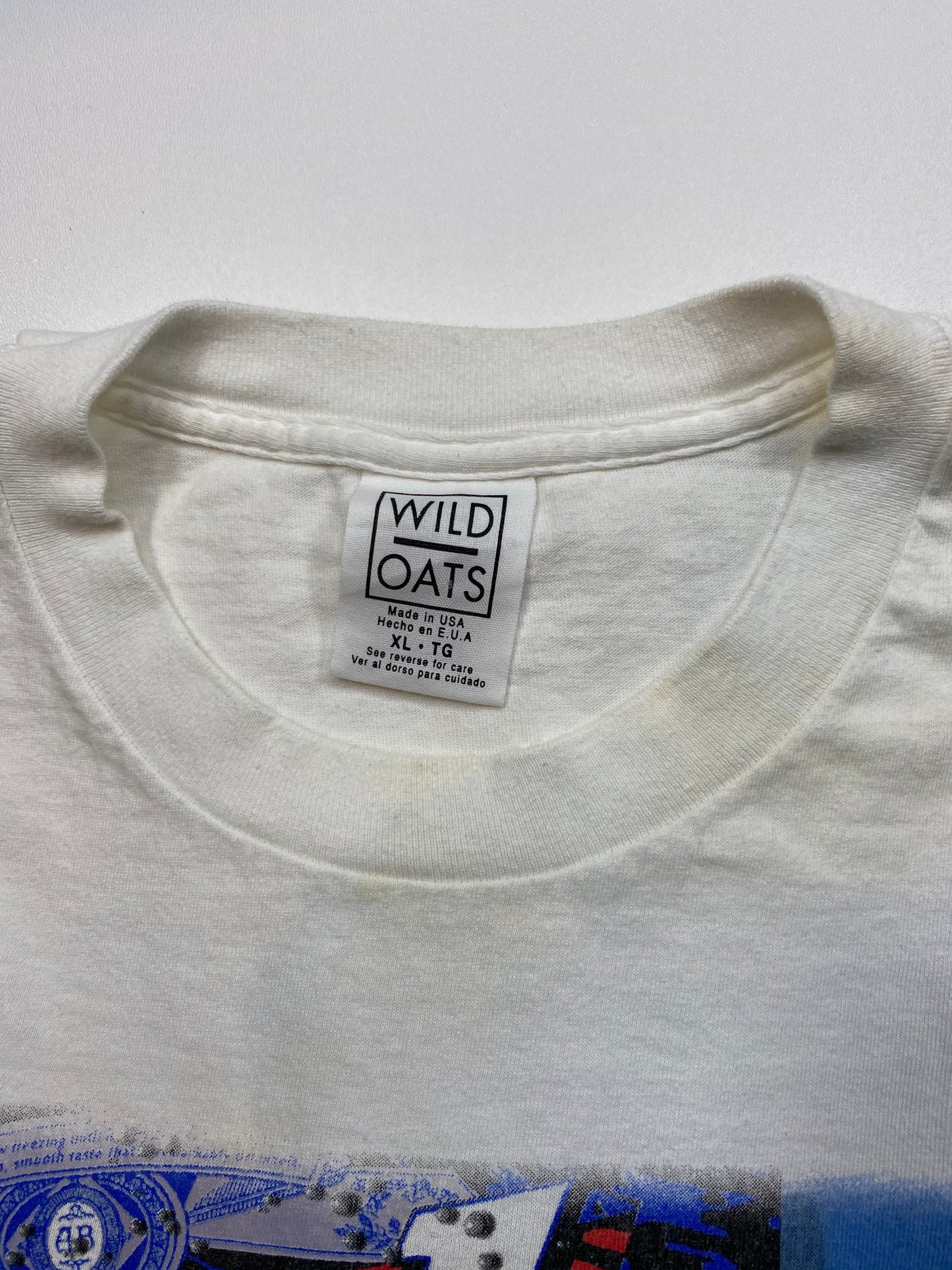 1996 Bud Ice Made in USA Size Vintage XL T-Shirt / 5508