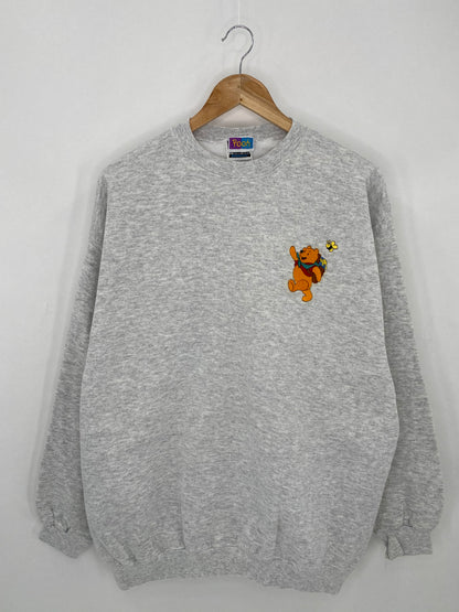 90's POOH DISNEY Made in USA Size XL Vintage Sweat-shirt / 6221
