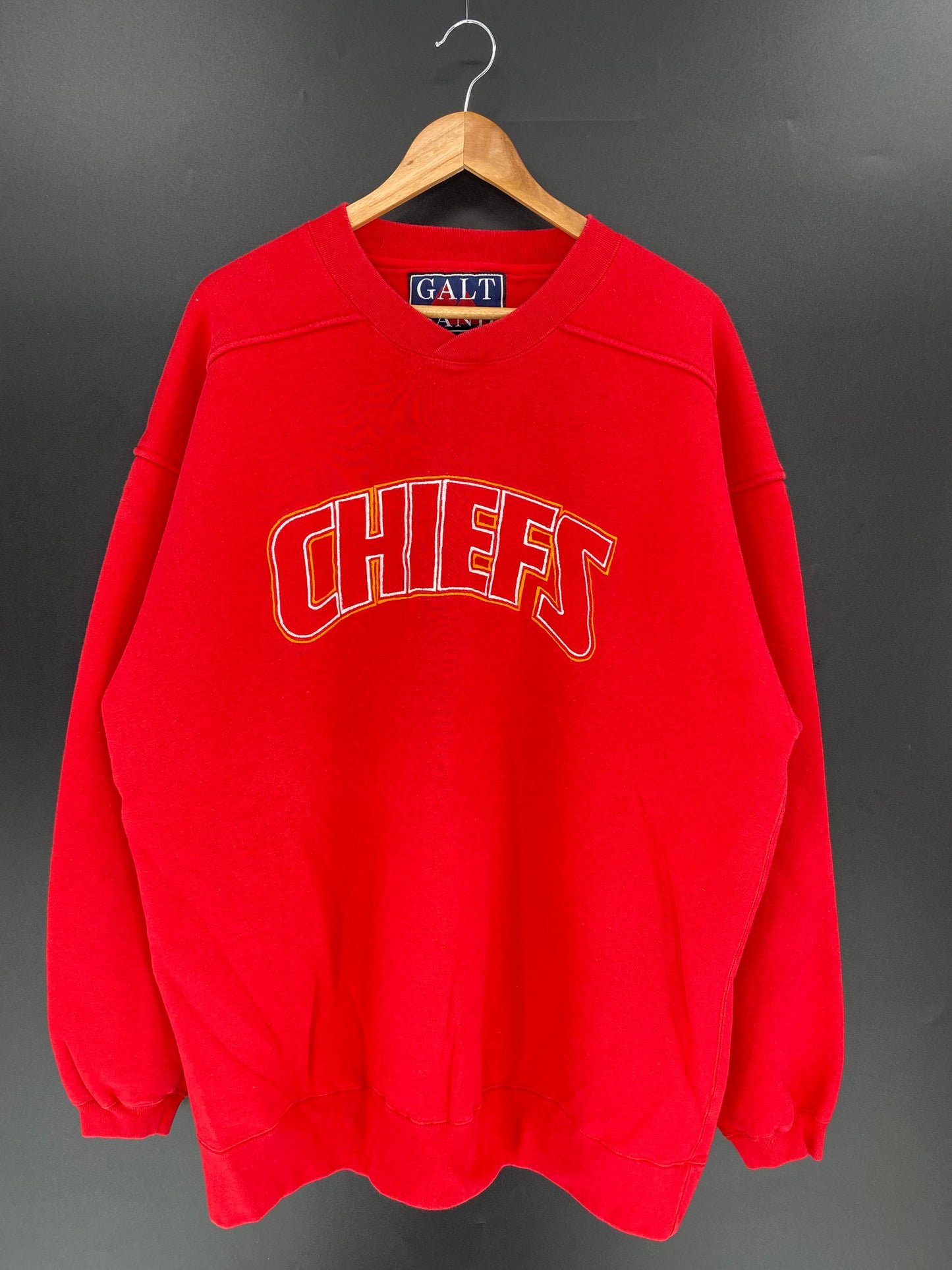 90’s KANSAS CITY CHIEFS Size XXL Vintage Sweat-Shirts / 9864