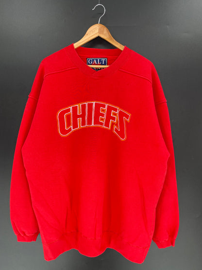 90’s KANSAS CITY CHIEFS Size XXL Vintage Sweat-Shirts / 9864
