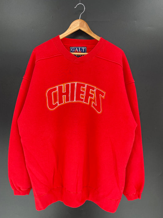 90’s KANSAS CITY CHIEFS Size XXL Vintage Sweat-Shirts / 9864