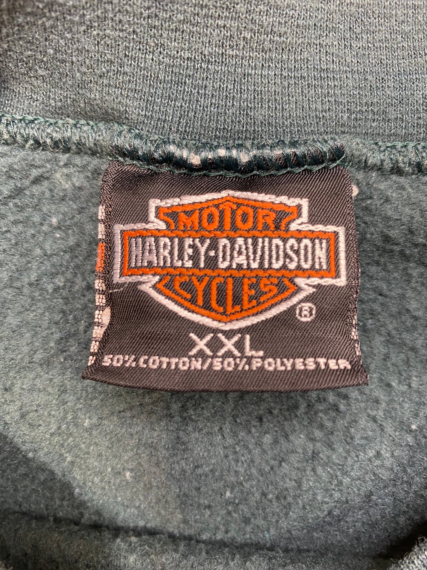 1999 Harley Davidson NEW YORK CITY Size XXL Vintage Sweat-Shirt / 5244