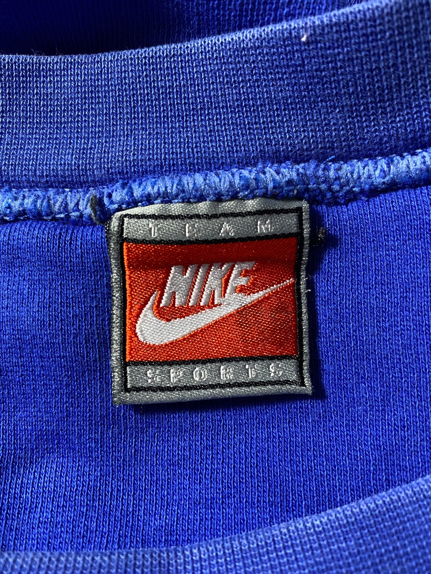 90’s NIKE KANSAS SWIMMING Size XL Vintage College Sweat-shirt / A2989