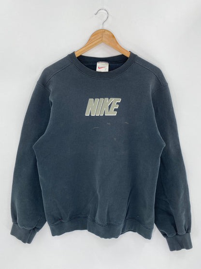 90’s NIKE Logo Made in USA Size M Vintage Sweat-Shirt / 5574