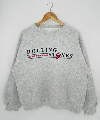 1997 ROLLING STONES 1997-1998 WORLD TOUR Size No Tag (Approx. XL) Sweat-Shirt / 7072