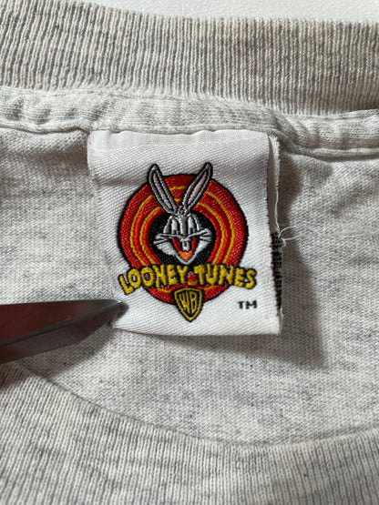 1997 LOONEY TUNES TWEETY Made in USA Size Approx.XL Vintage T- Shirt / E3156T