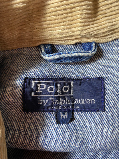 90's RALPH LAUREN Made in USA Size M Vintage Denim Jacket  / K4111