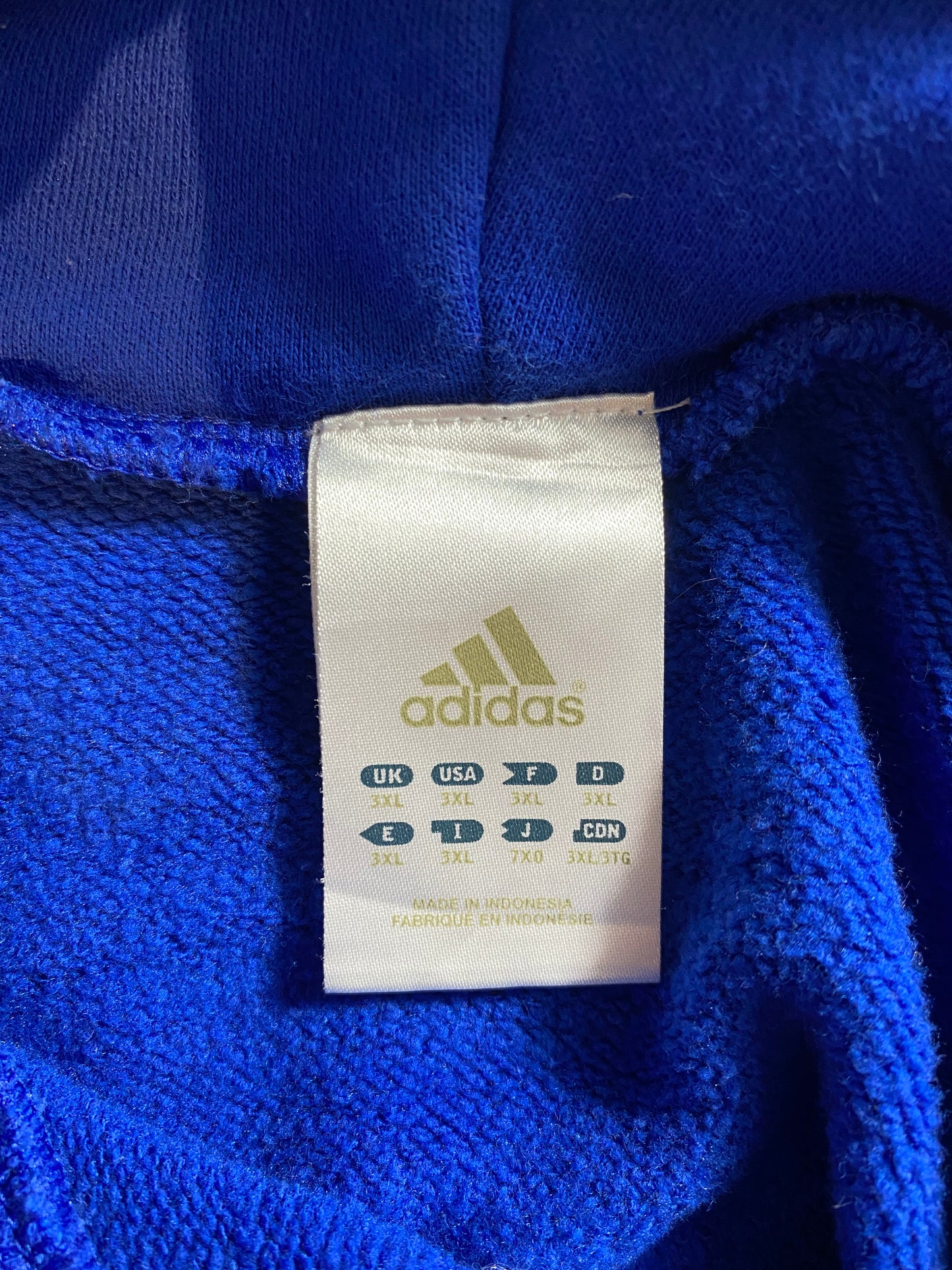 00’ ADIDAS Size XXXL Vintage Hoodie Sweat-Shirt / K639