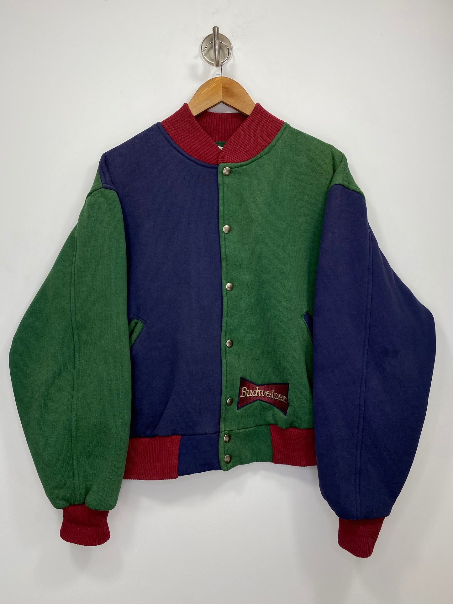 90’s Budweiser Vintage Sweat-Jacket / 5202