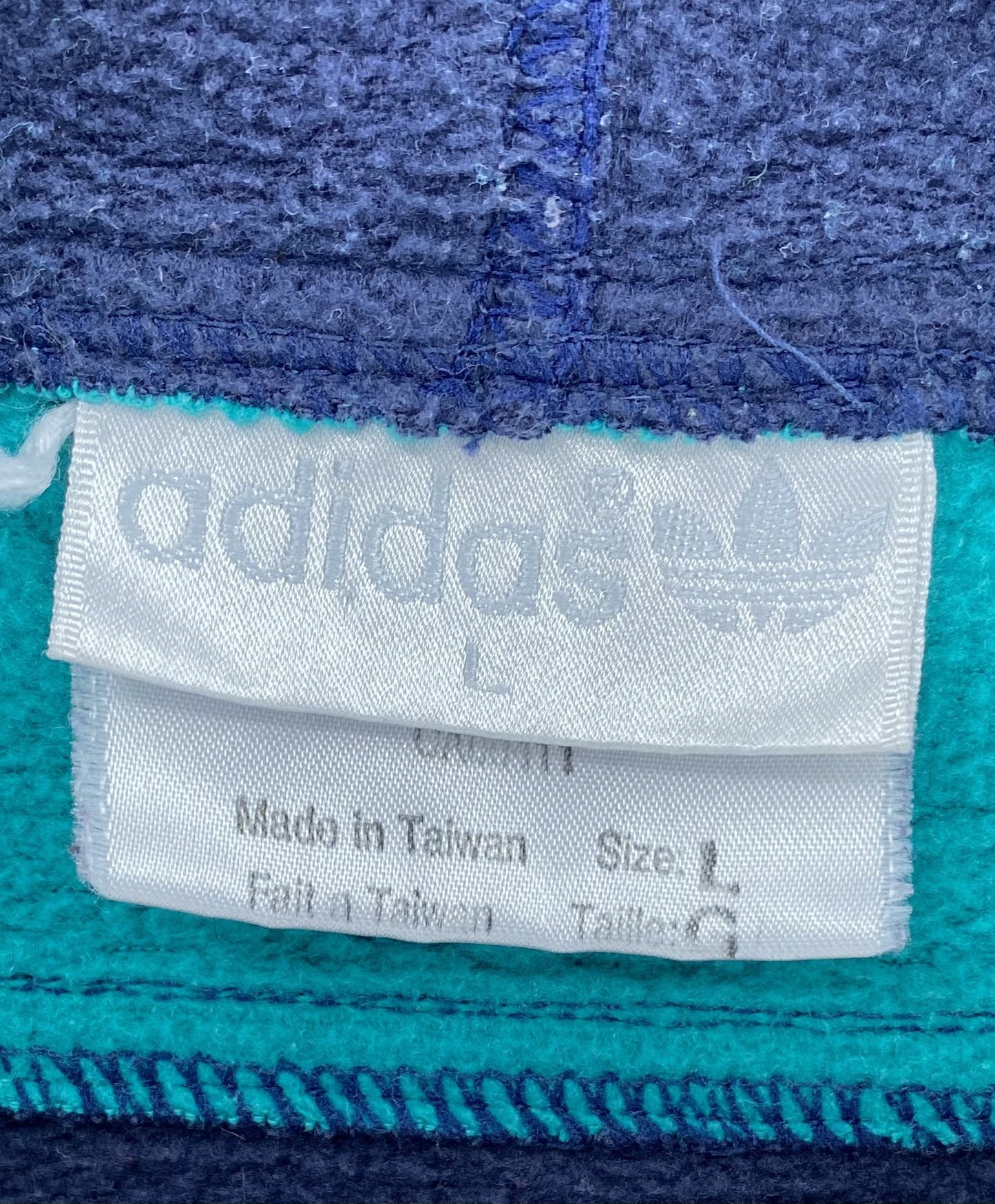 90's ADIDAS Size L Vintage Hoodie Sweat-Shirt / K6101