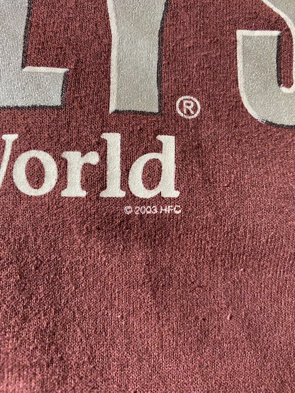 2003' HERSHEY’S Size No tag (Approx.XL) Vintage Hoodie Sweat-Shirt / K4009