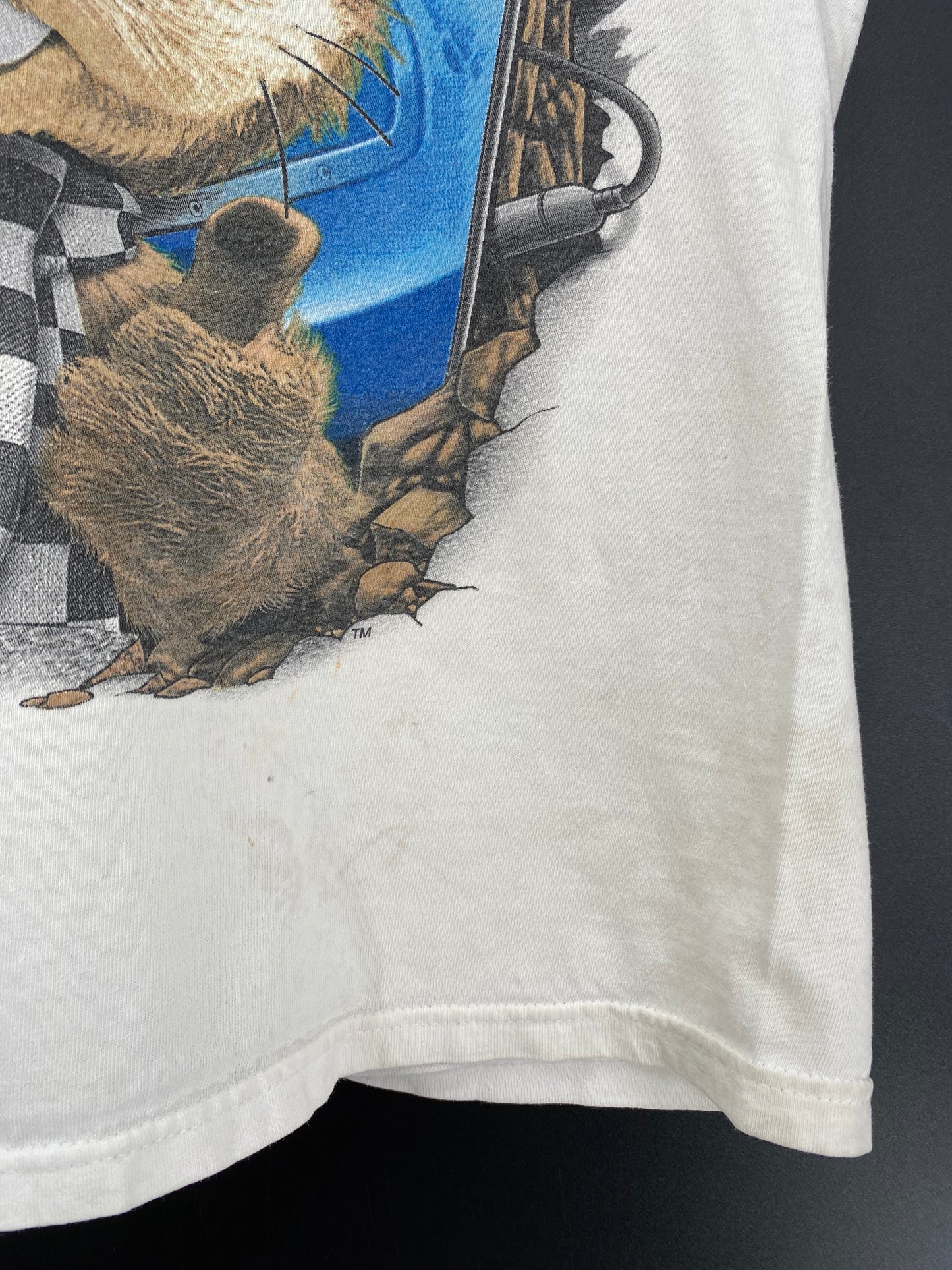 00' NASCAR DIGGER Size XL Vintage Racing T-shirt / k1795