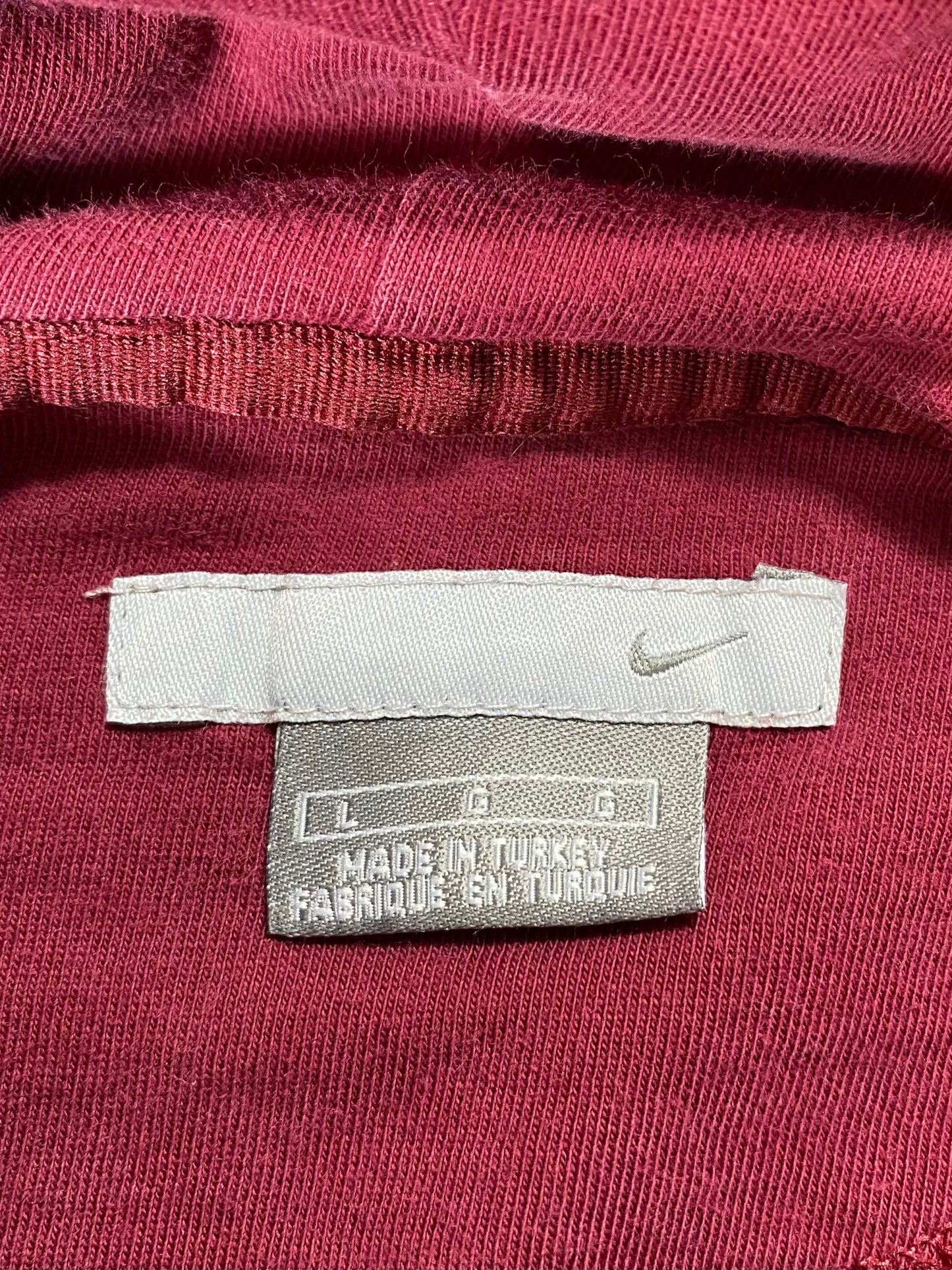 00’ NIKE MINI SWOOSH Size L Vintage Hoodie Sweat-shirt / K7401