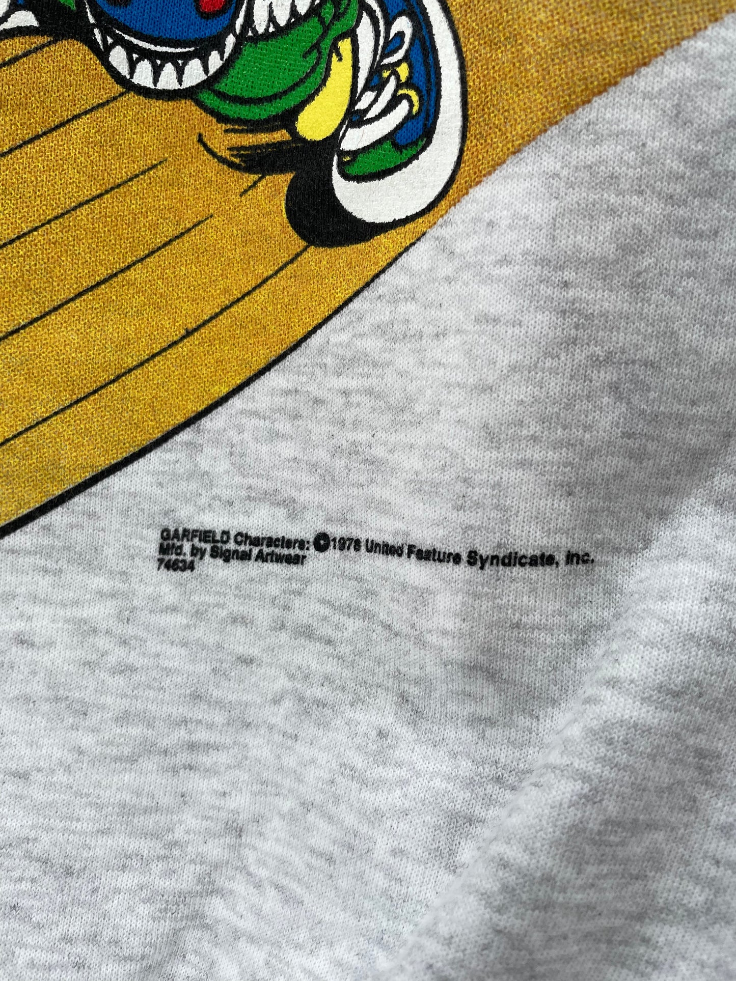 90’s GARFIELD  Made in USA Size M Vintage Sweat-shirt / A5410