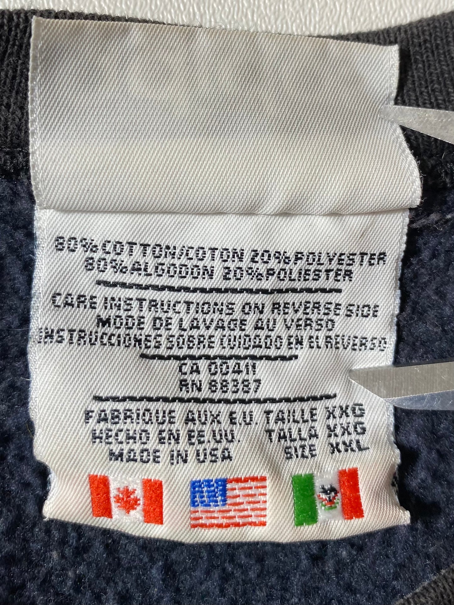 90's ADIDAS Made in USA Size XXL Vintage Sweat-shirt / 8422