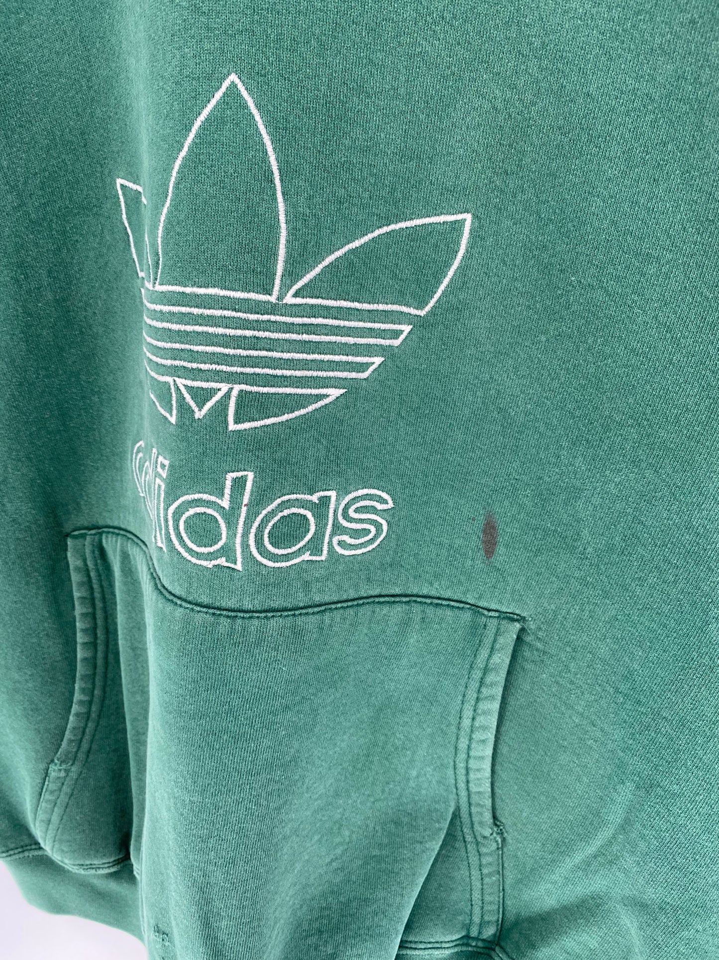 90’s ADIDAS Made in USA Size XL Vintage Hoodie Sweat-Shirts / k1388