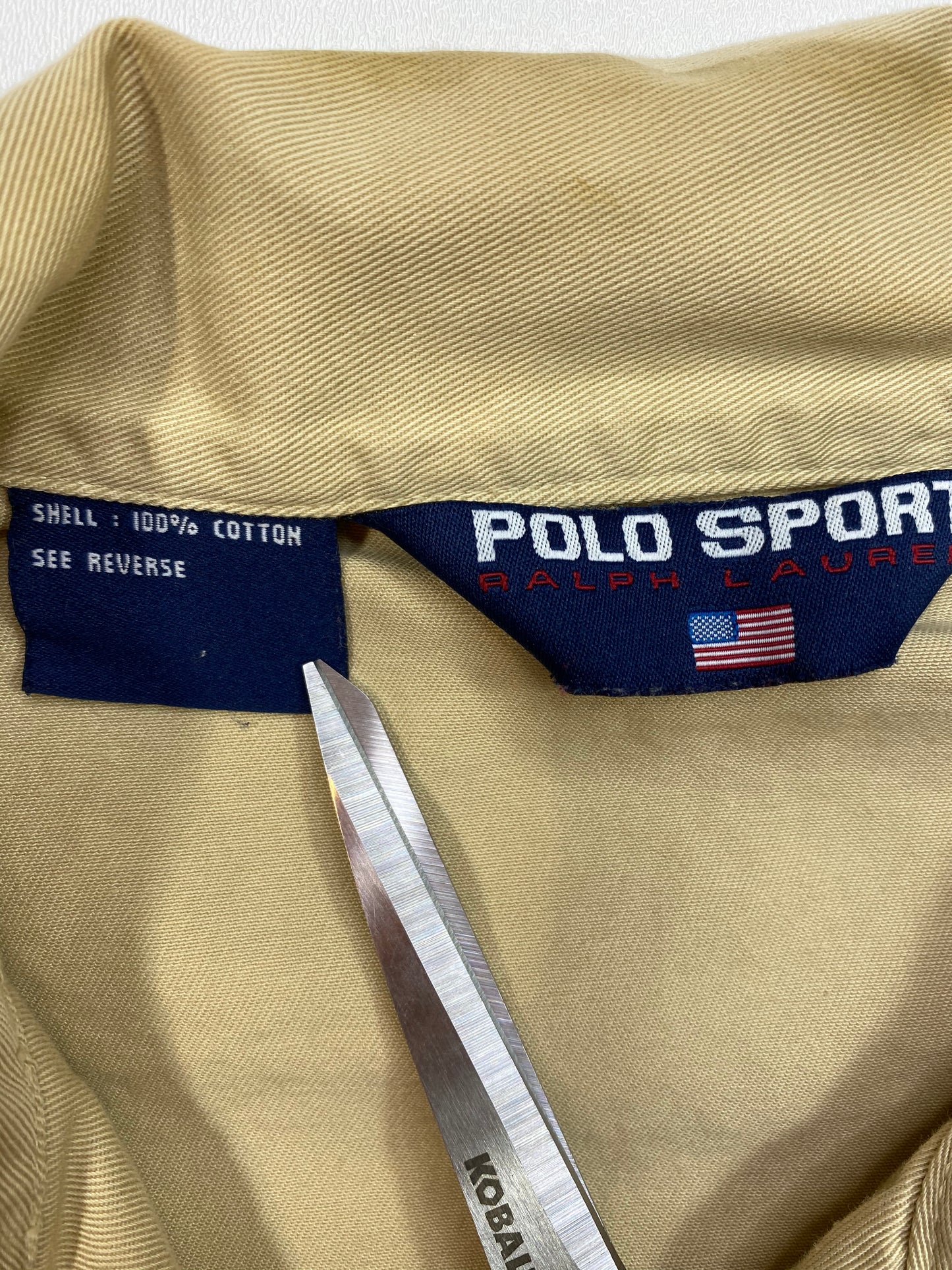 Vintage Polo Sports Zip-up Jacket / 4929