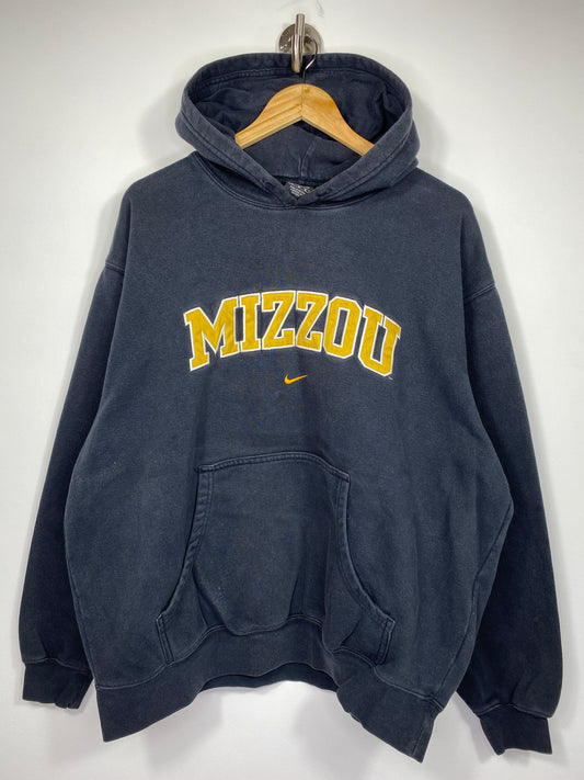 90’s NIKE MIZZOU Vintage Hoodie Sweat-Shirt / 4840