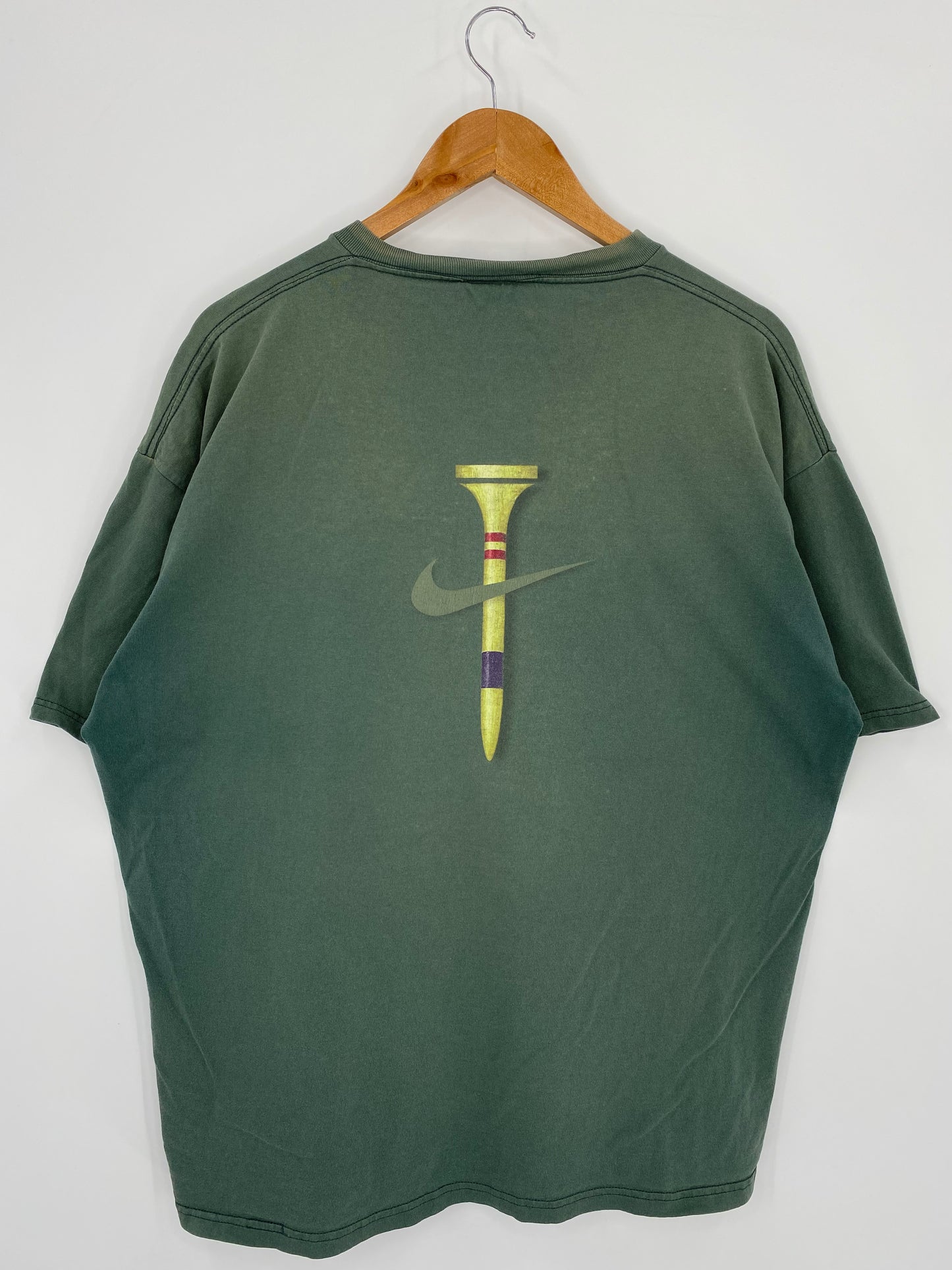 90's NIKE GOLF Made in USA Size XL Vintage T-Shirt / k1214