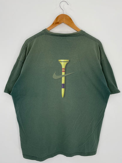 90's NIKE GOLF Made in USA Size XL Vintage T-Shirt / k1214