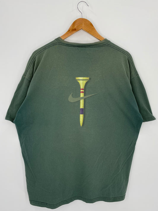 90's NIKE GOLF Made in USA Size XL Vintage T-Shirt / k1214