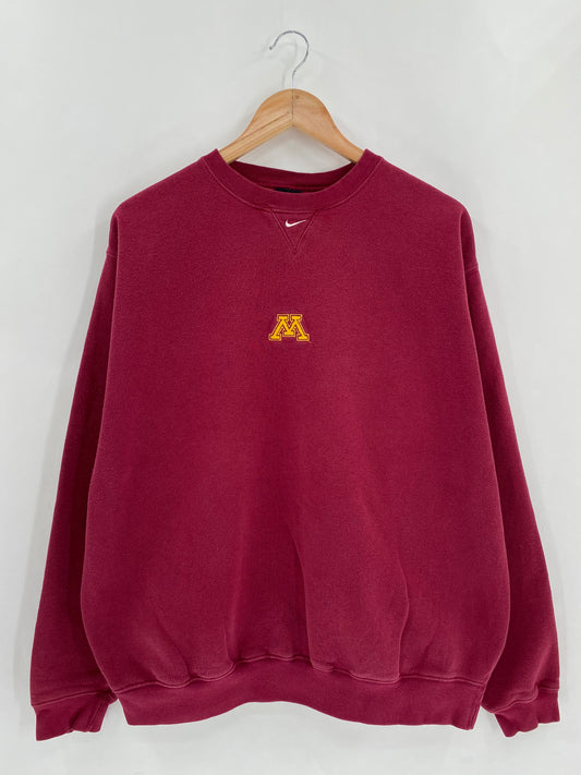 90’s NIKE MINNESOTA Size L Vintage Sweat-Shirt / 5808
