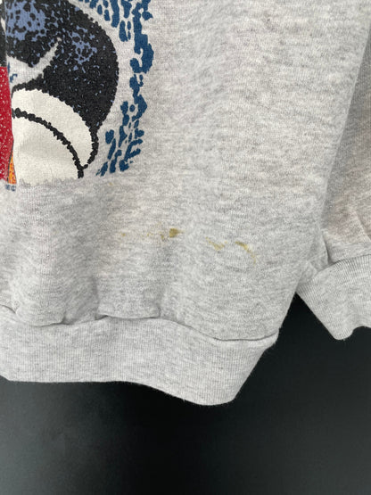 90’s DISNEY MICKEY Size No Tag (Approx.XL) Sweat-Shirt / A2309