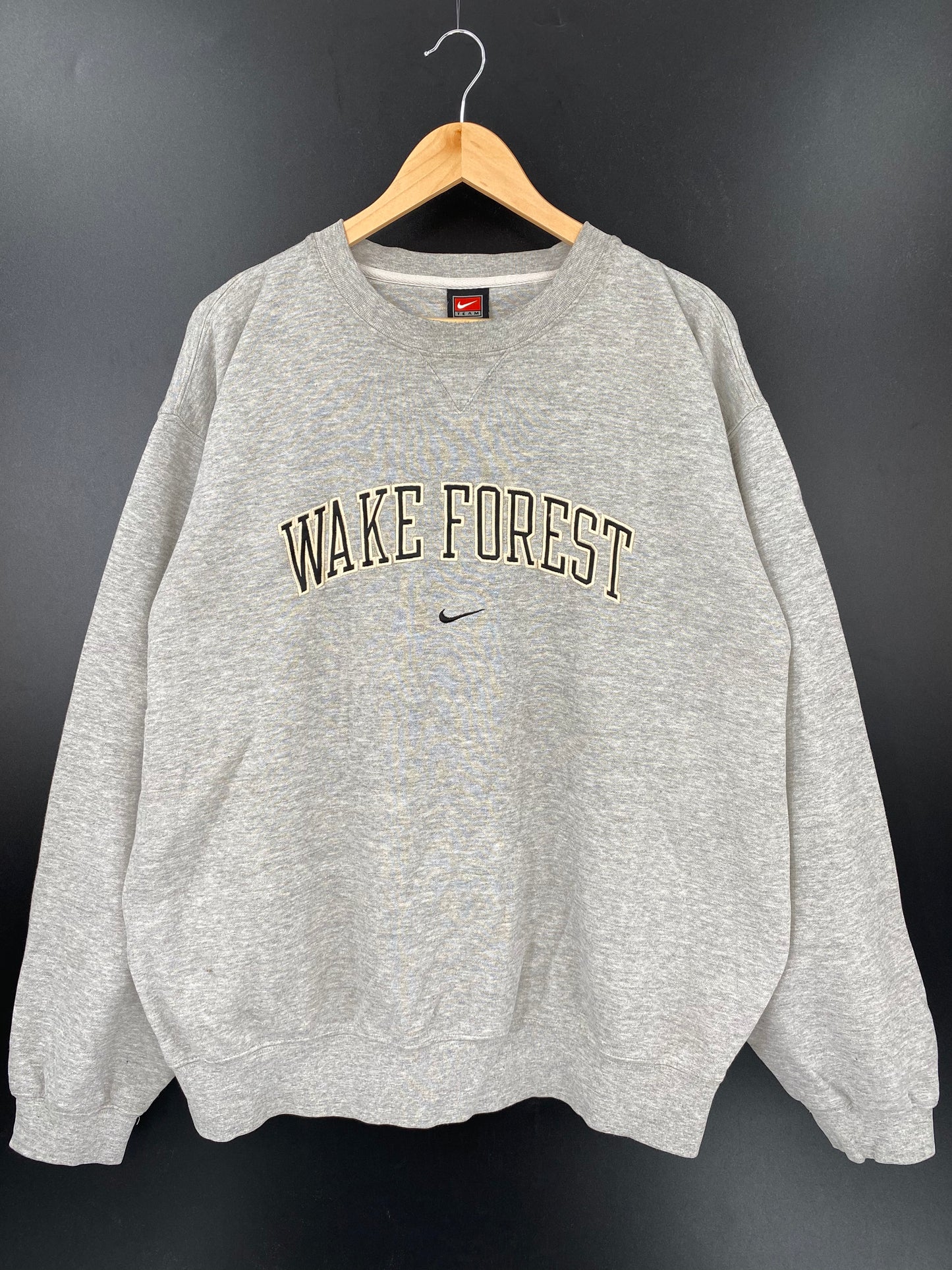 00' NIKE WAKE FOREST Size XL Vintage Sweat-shirt / K2440