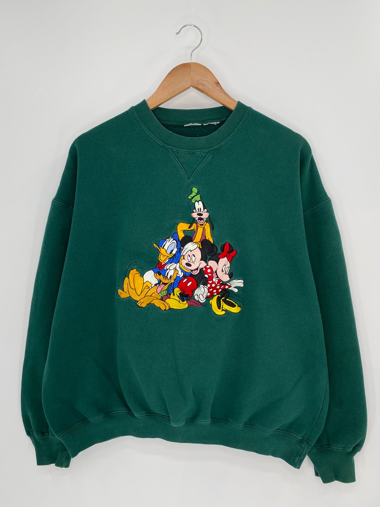 00' DISNEY Size No Tag (Approx. M) Vintage Sweat-shirt / 9518