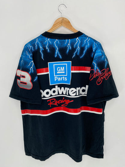 90's The Black Knight Made in USA Size XXL Vintage Racing T-Shirts / 6097