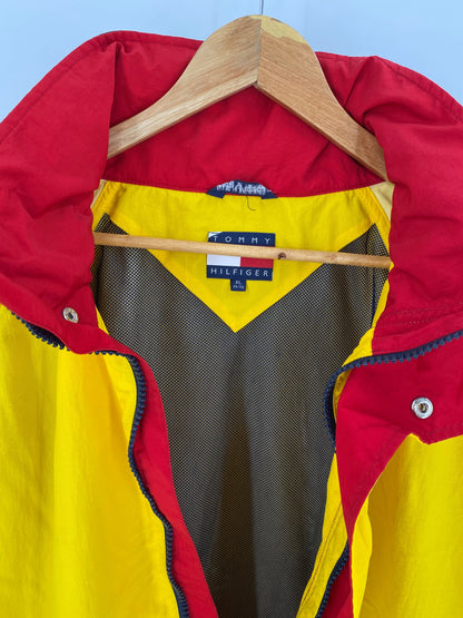 .90’s TOMMY HILFIGER Size XL Vintage Nylon Jacket / E74