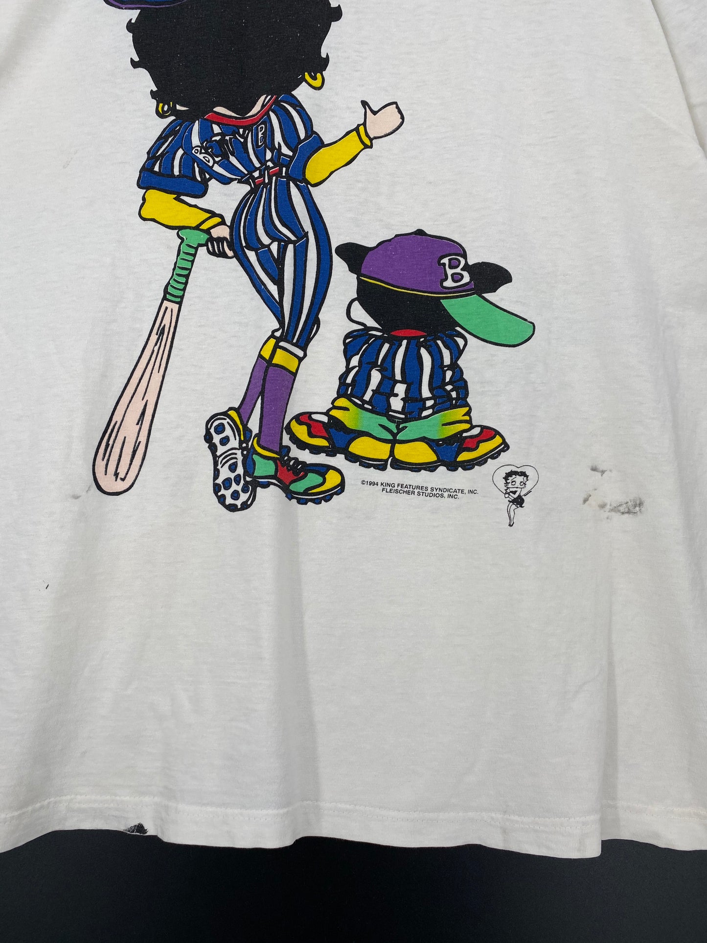 1994 BETTY BOOP Size No Tag (Approx. XL) Vintage T-Shirt / 7693