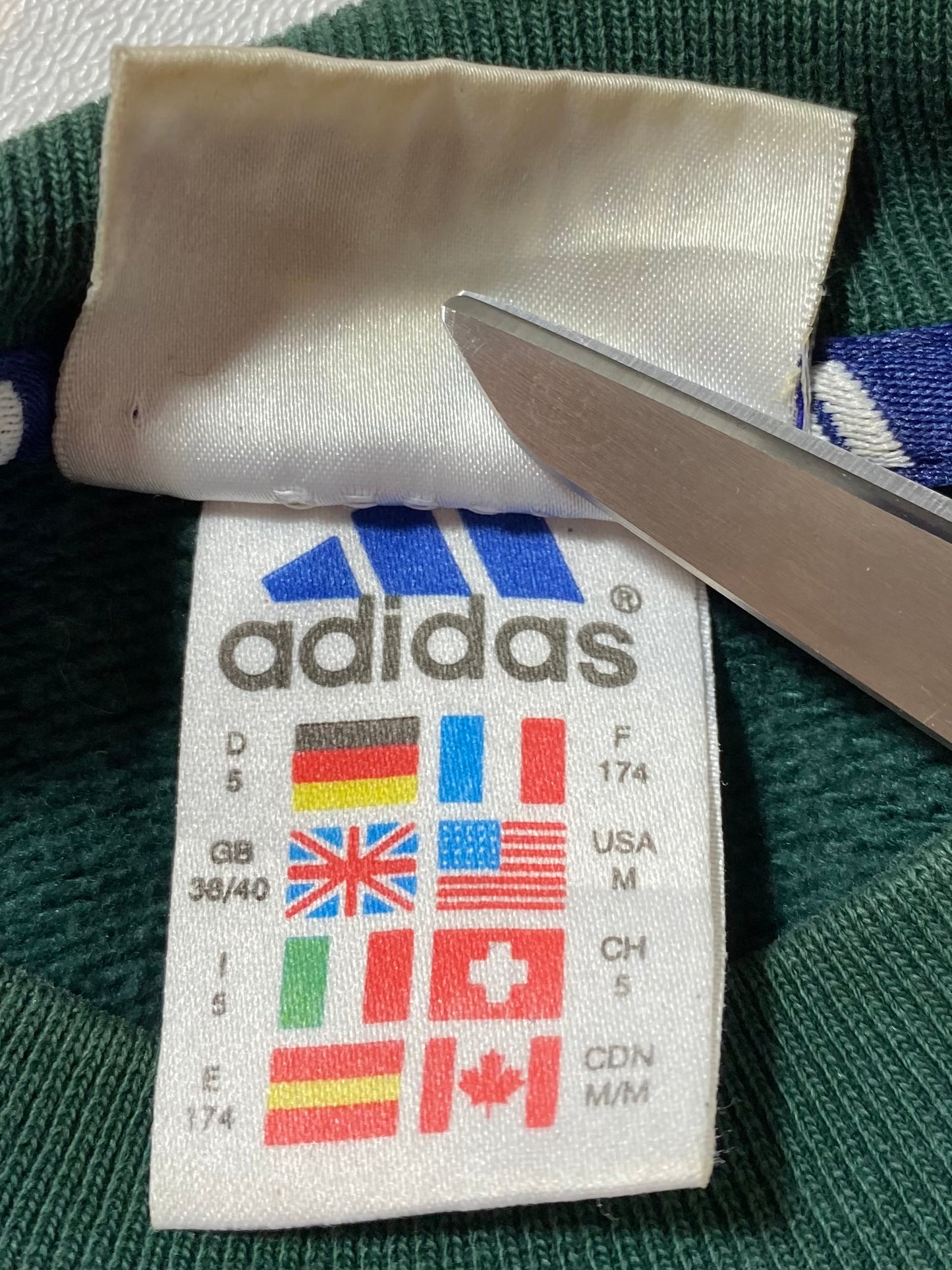 90's ADIDAS Size M Vintage Sweat-Shirt / 8083