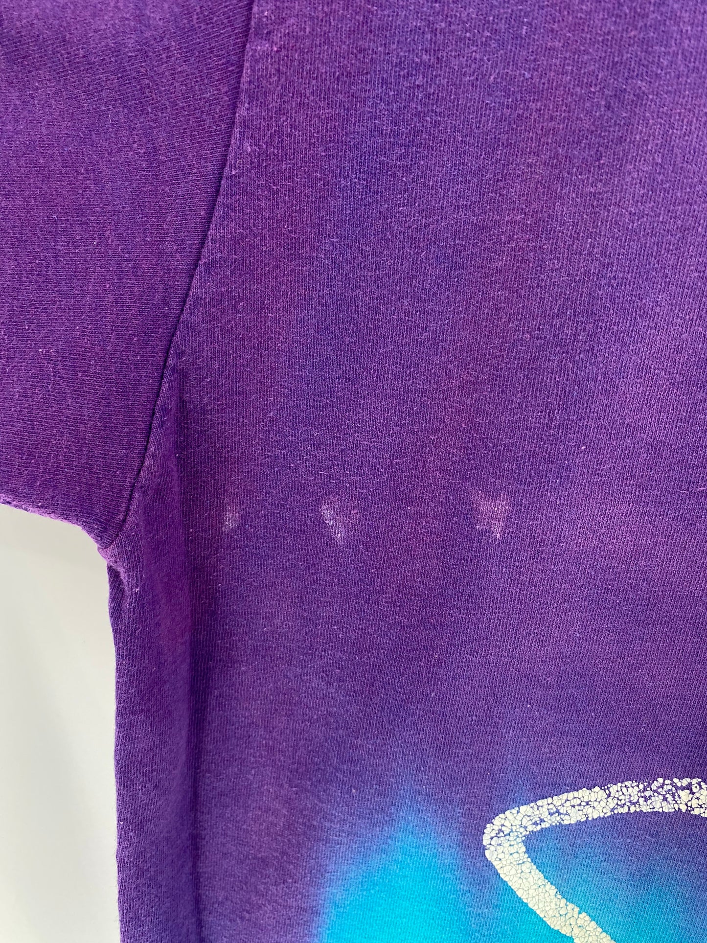 90's Adidas Tie-dye Size (No tag) Approx. XXL Vintage T-Shirt / K53