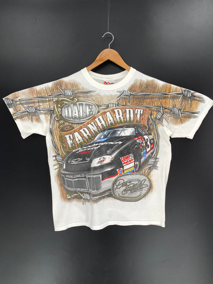 00’ NASCAR DALE EARNHARDT Size L Vintage Racing T-shirt / 9456