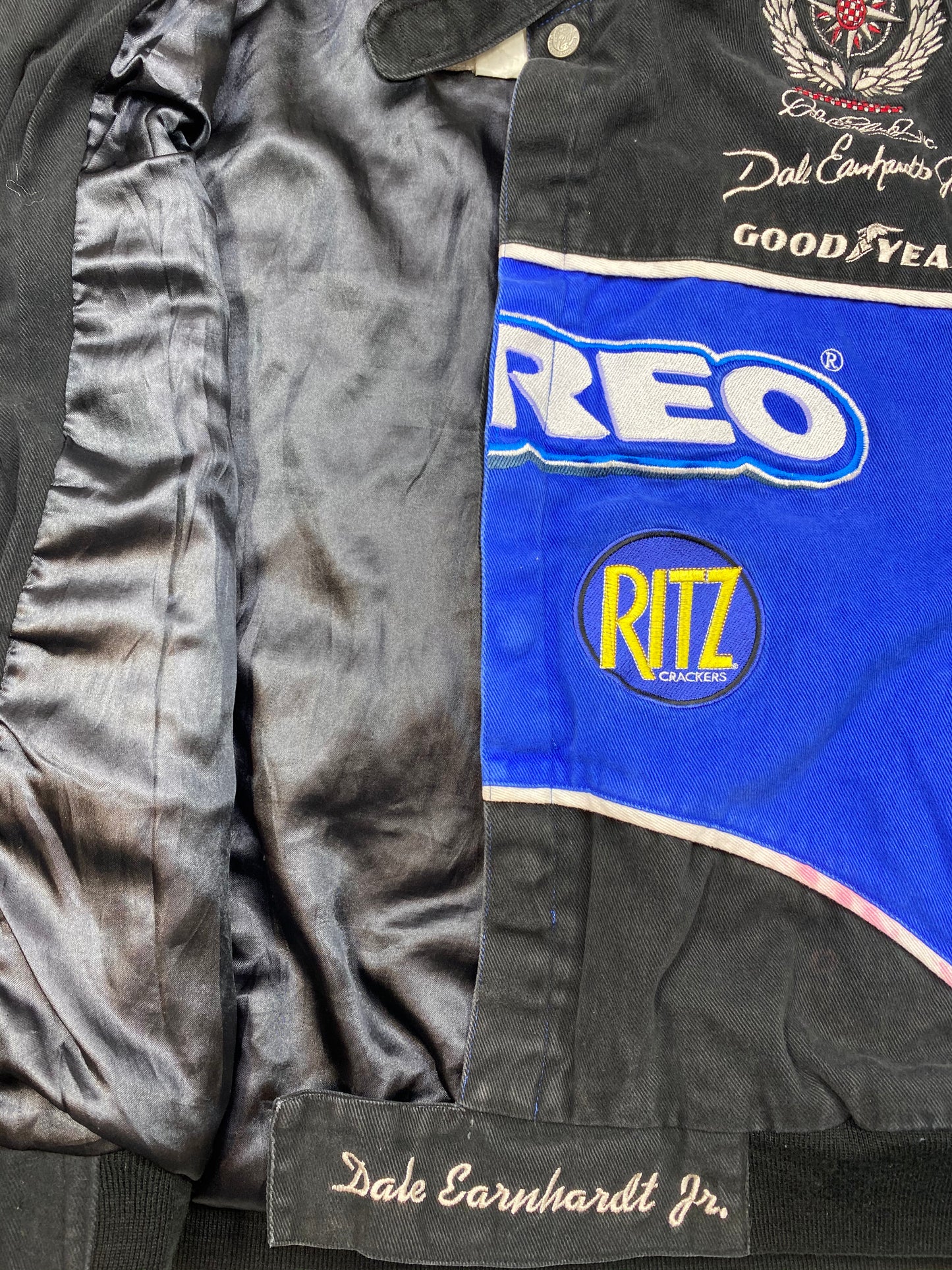 Vintage NASCAR OREO Size Approx.XL Racing Jacket / 5598