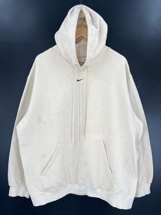 90's NIKE CENTER SWOOSH Size XL Vintage Hoodie Sweat-Shirts / K2636